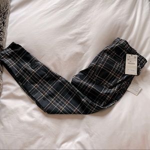 Plaid Rocker Skinny Pants with Wallet Chain NWT!!!!